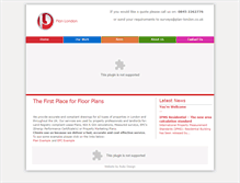 Tablet Screenshot of plan-london.co.uk